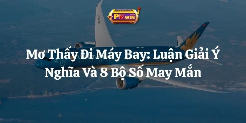 Mơ Thấy Đi Máy Bay: Luận Giải Ý Nghĩa Và 8 Bộ Số May Mắn