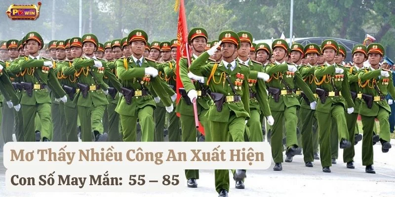 mơ thấy công an