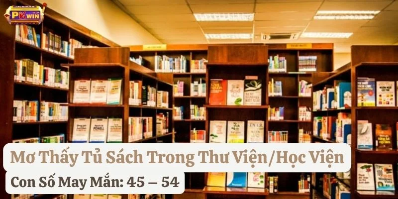 mơ thấy tủ sách