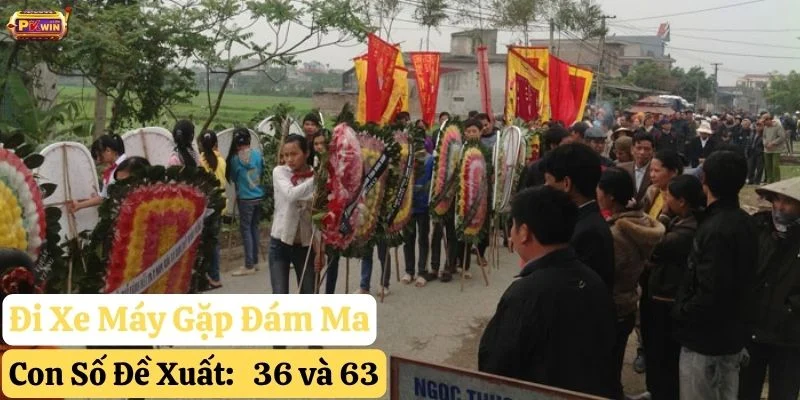 đi đường nhìn thấy đám ma