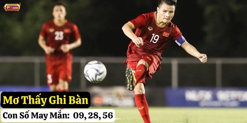 mơ thấy đá bóng