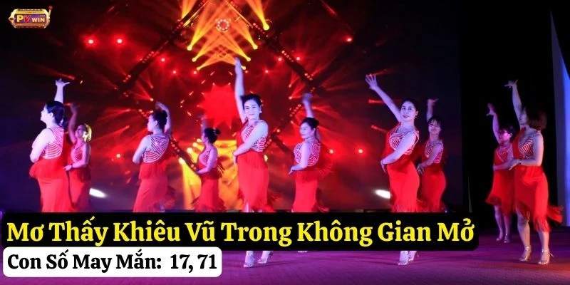 nằm mơ thấy khiêu vũ