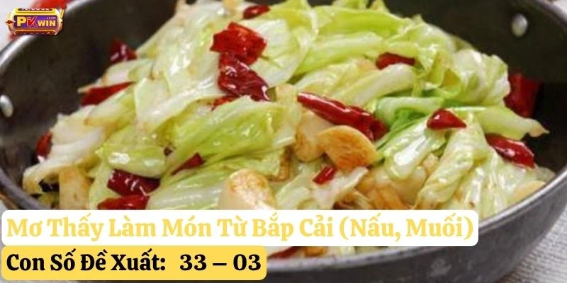 mơ thấy bắp cải