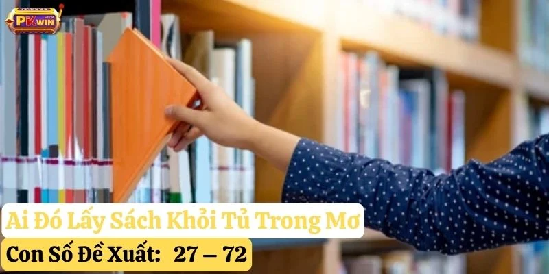 nằm mơ thấy tủ sách