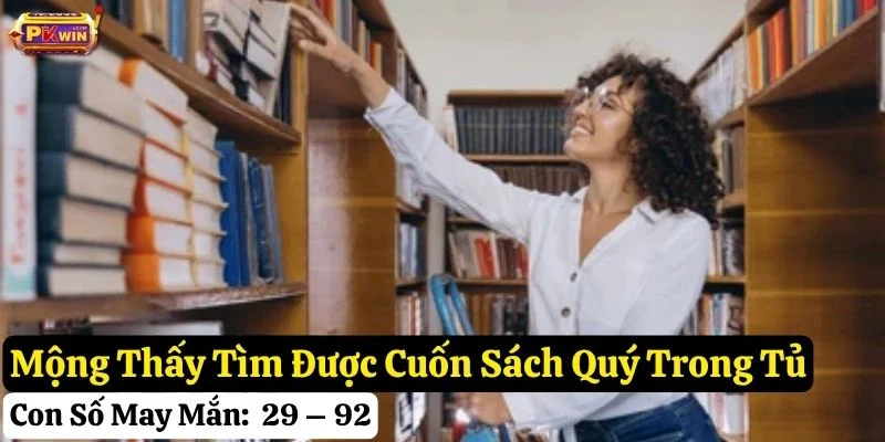 nằm mơ tủ sách