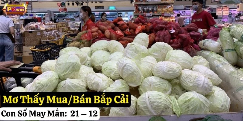 nằm mơ thấy bắp cải