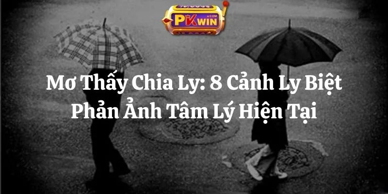 Mơ Thấy Chia Ly: 8 Cảnh Ly Biệt Phản Ảnh Tâm Lý Hiện Tại