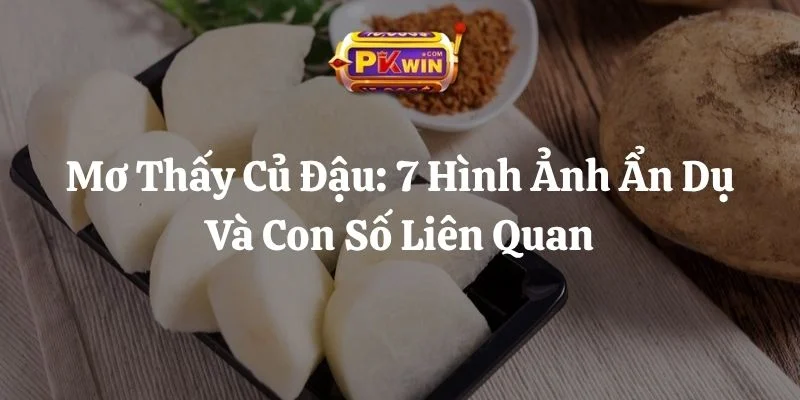 Mơ Thấy Củ Đậu: 7 Hình Ảnh Ẩn Dụ Và Con Số Liên Quan