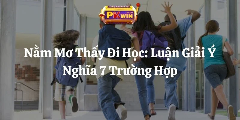 Nằm Mơ Thấy Đi Học: Luận Giải Ý Nghĩa 7 Trường Hợp