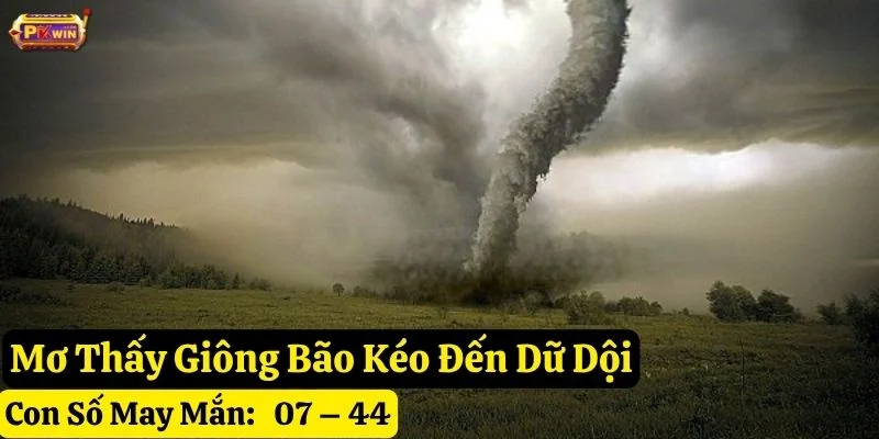 nằm mơ giông bão