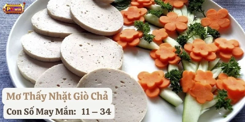 mơ thấy giò chả