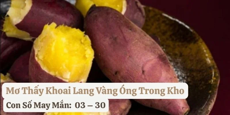 mơ thấy khoai lang