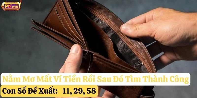 mơ mất ví tiền