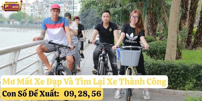 nằm mơ mất xe đạp