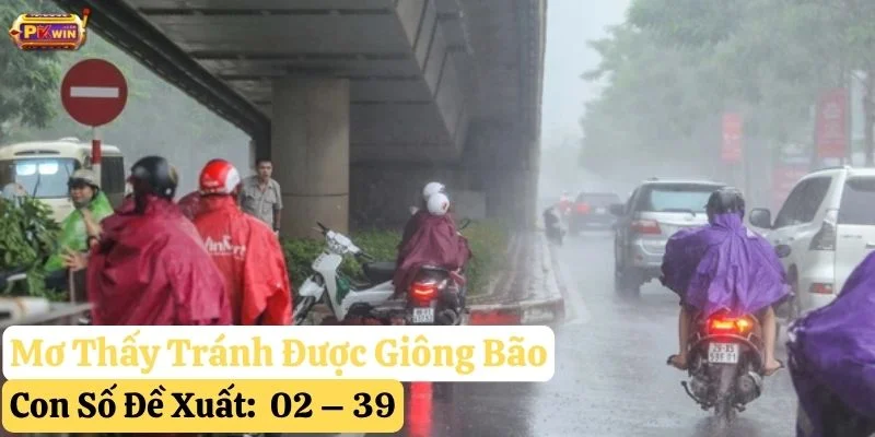 mơ thấy giông bão