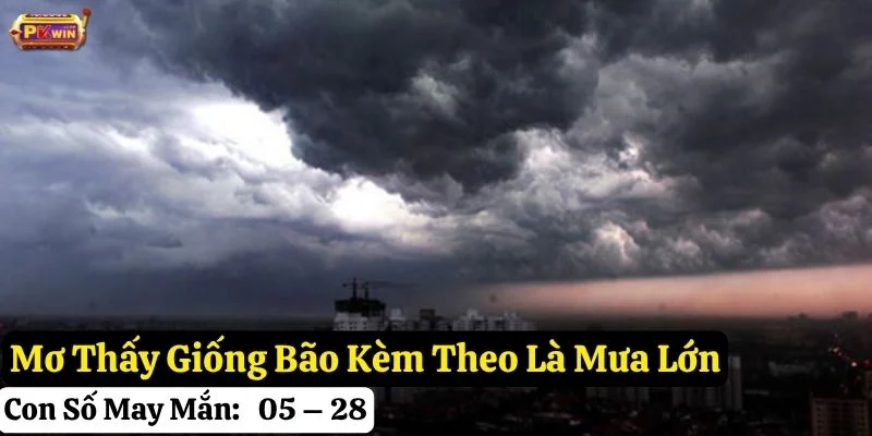 mơ thấy giông bão pkwin