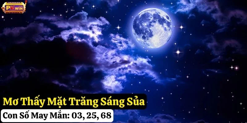 nằm mơ mặt trăng