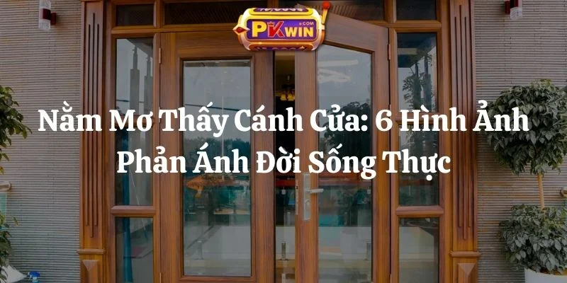 Nằm Mơ Thấy Cánh Cửa: 6 Hình Ảnh Phản Ánh Đời Sống Thực