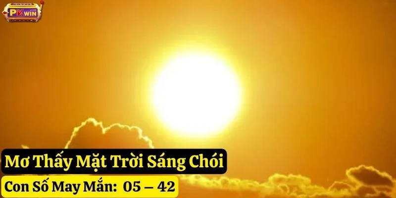 nằm mơ thấy mặt trời