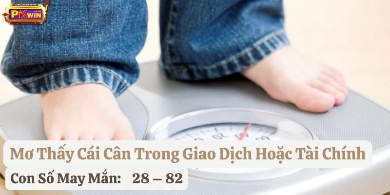 mơ thấy cái cân