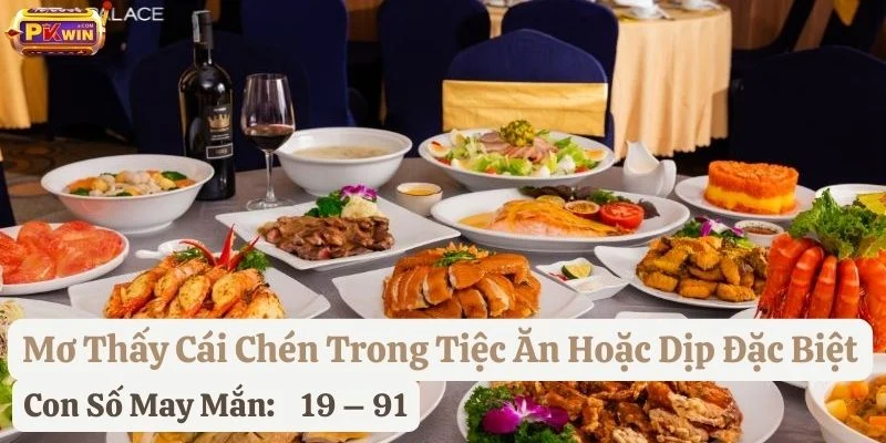 mơ thấy cái chén