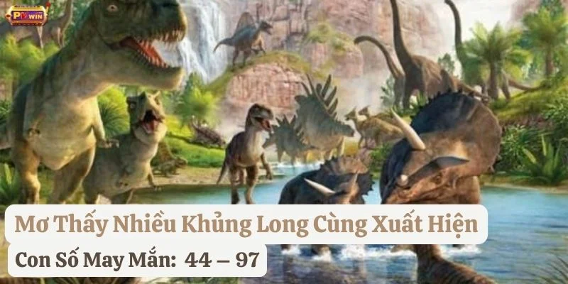 nằm mơ thấy khủng long