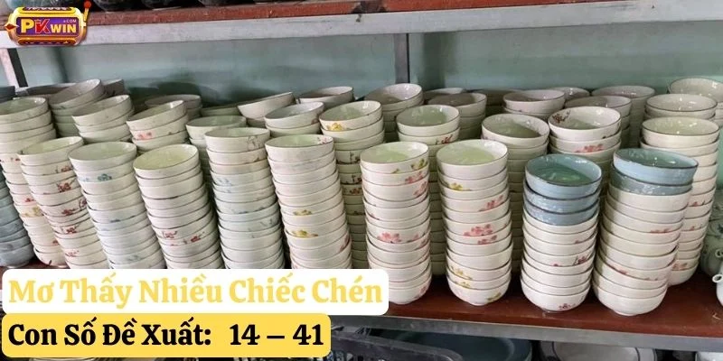 nằm mơ thấy cái chén