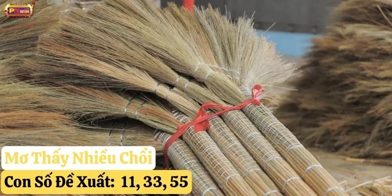 mơ thấy cái chổi
