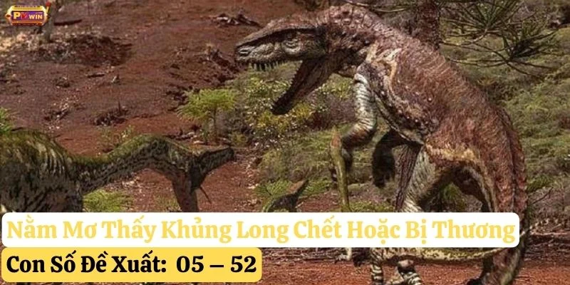 mơ thấy khủng long