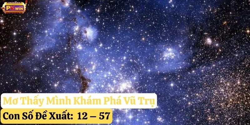 mơ thấy vũ trụ bao la