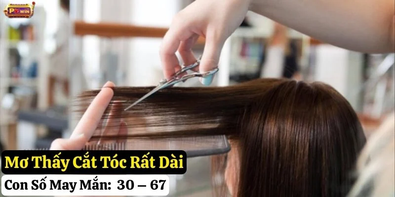 nằm mơ cắt tóc