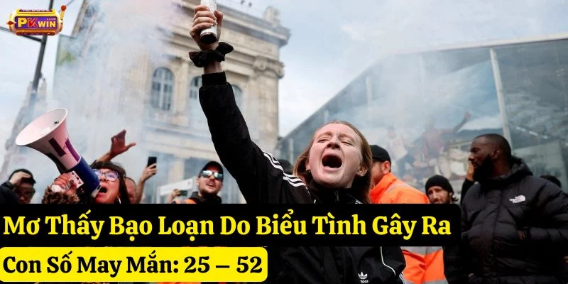 mơ thấy bạo loạn