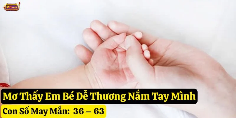mơ em bé dễ thương