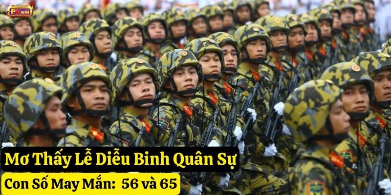 nằm mơ thấy lễ diễu binh