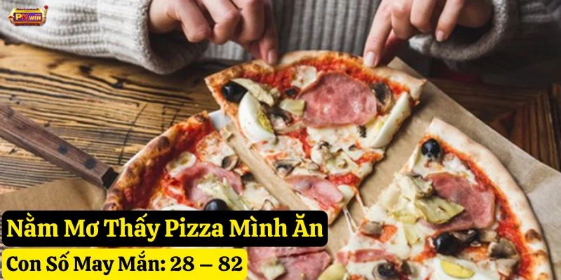 mơ thấy pizza