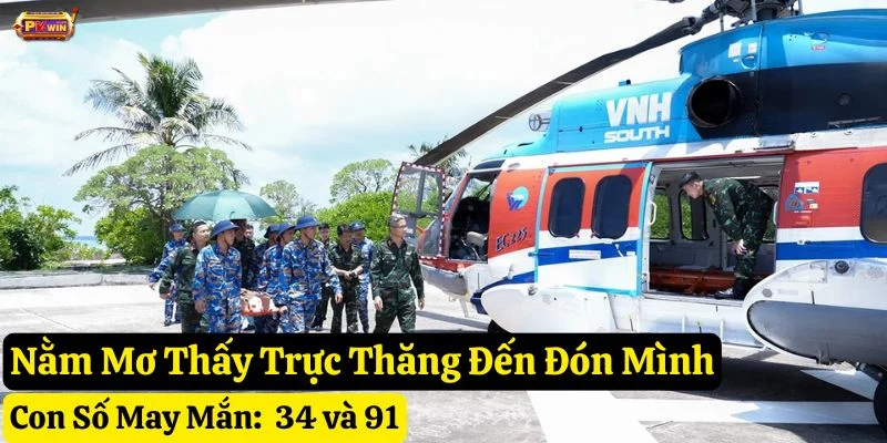 mơ thấy trực thăng