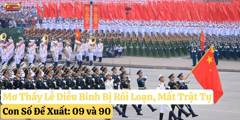 mơ thấy lễ diễu binh